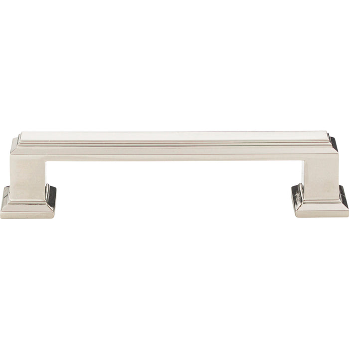 Atlas Homewares 435-PN Sutton Place 3 3/4in Center to Center Bar Pull Polished Nickel