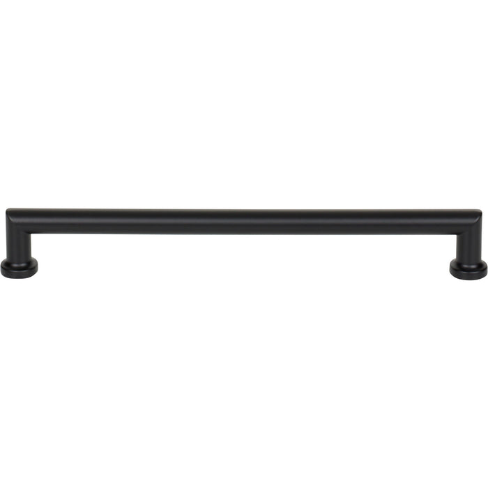 Top Knobs TK3155BLK Morris 8 13/16" Center to Center Bar Pull Flat Black - KnobDepot