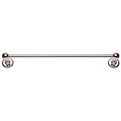 Atlas Homewares EMMTB24-PN Emma Single 26 1/16in (662mm) Towel Bar Polished Nickel - KnobDepot