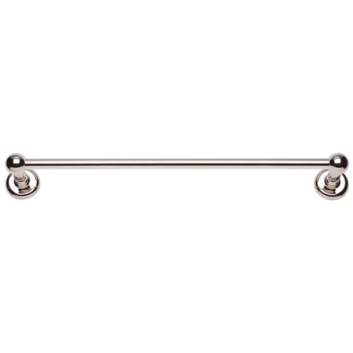 Atlas Homewares EMMTB24-PN Emma Single 26 1/16in (662mm) Towel Bar Polished Nickel - KnobDepot