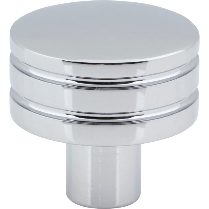 Atlas Homewares A950-CH Griffith 1 1/4in Diameter Round Knob Polished Chrome
