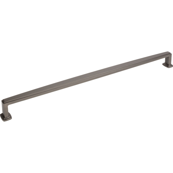 Jeffrey Alexander 171-18BNBDL Richard 18" Center-to-Center Appliance Pull Brushed Pewter