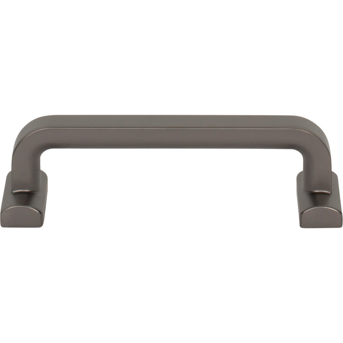 Top Knobs TK3162AG Harrison 3 3/4" Center to Center Bar Pull Ash Gray - KnobDepot