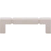 Top Knobs TK3221PN Langston 3 3/4" Center to Center Bar Pull Polished Nickel - KnobDepot