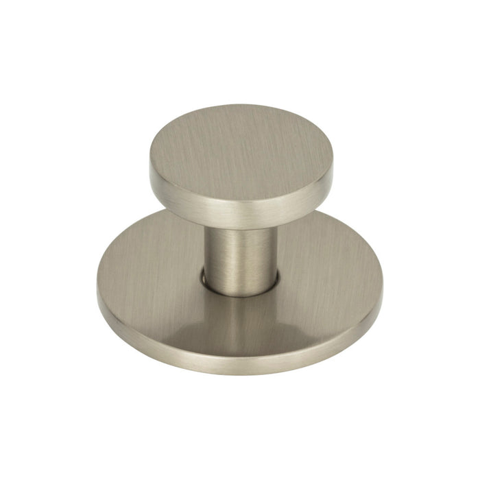 Atlas Homewares A600-BRN Dot 1-1/4in Diameter Round Knob Brushed Nickel