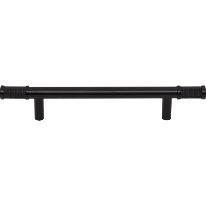 Top Knobs TK3233BLK Burnham 5 1/16" Center to Center Bar Pull Flat Black - KnobDepot