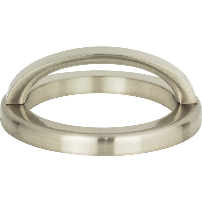 Atlas Homewares 406-BN Tableau 2 1/2in Center to Center Finger Pull Brushed Nickel