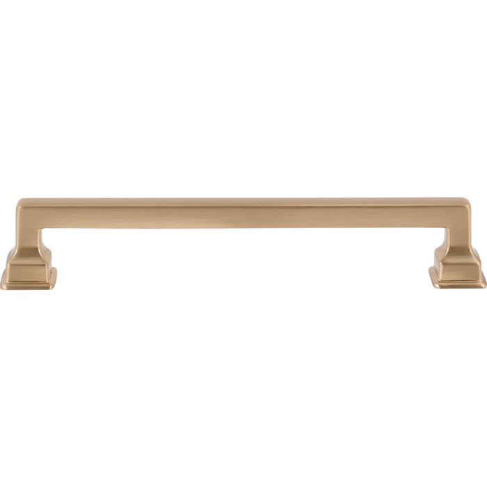 Atlas Homewares A624-WB Erika 6 5/16in Center to Center Bar Pull Warm Brass