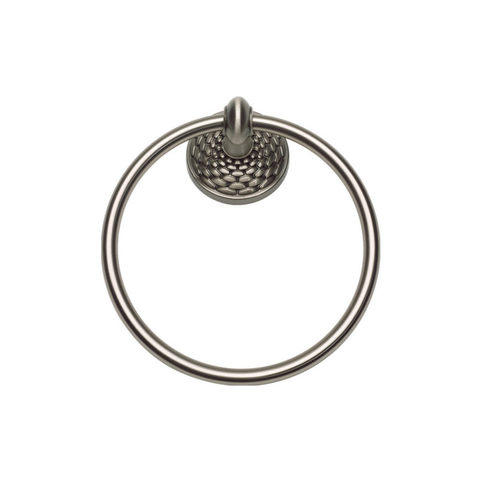 Atlas Homewares MANTR-BRN Mandalay Towel Ring Brushed Nickel - KnobDepot