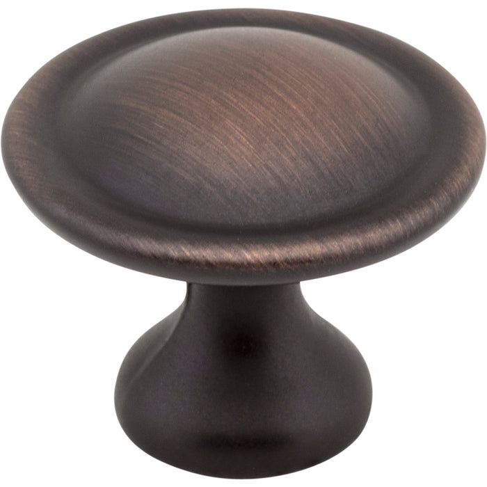 Elements 647DBAC Watervale 1-1/8" Diameter Mushroom Knob Brushed Oil Rubbed Bronze