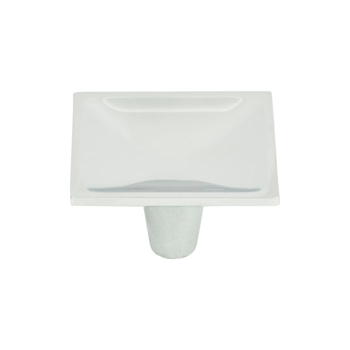 Atlas Homewares 227-CH Dap 2in Length Square Knob Polished Chrome