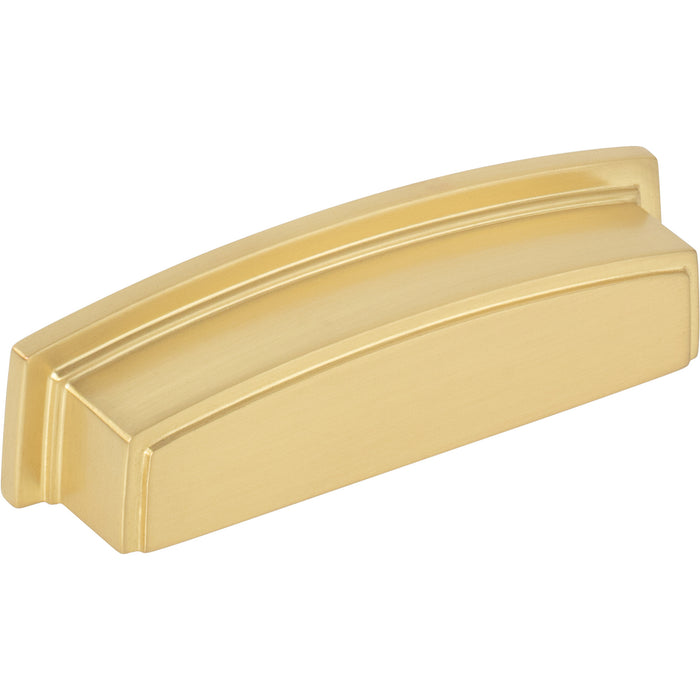 Jeffrey Alexander 141-96BG Renzo 96 mm Center-to-Center Cup/Bin Pull Brushed Gold