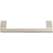 Atlas Homewares A906-PN Angled Drop 5 1/16in (129mm) Center to Center Bar Pull Polished Nickel - KnobDepot