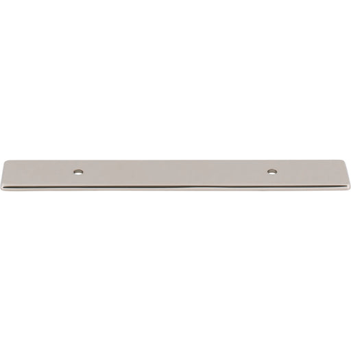 Top Knobs TK3281PN Radcliffe 3 3/4" Center to Center Pull Backplate Polished Nickel - KnobDepot