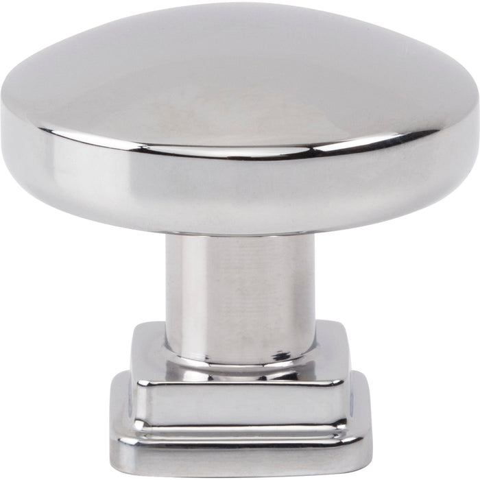 Atlas Homewares A6021-CH Kimberton 1 1/4in Length Round Knob Polished Chrome