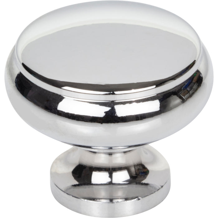 Top Knobs TK3090PC Cumberland 1 1/4" Diameter Round Knob Polished Chrome - KnobDepot