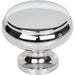 Top Knobs TK3090PC Cumberland 1 1/4" Diameter Round Knob Polished Chrome - KnobDepot