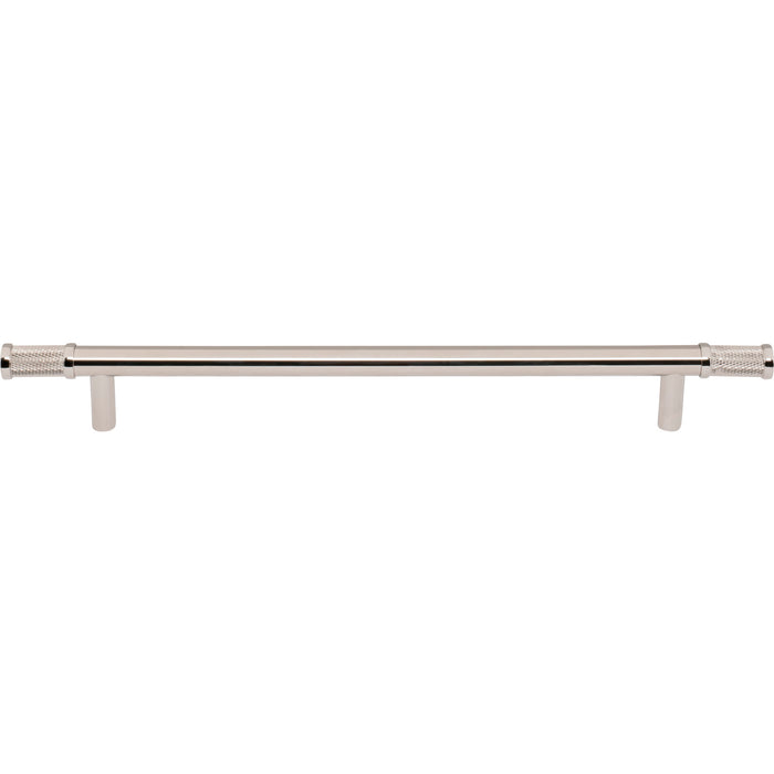 Top Knobs TK3236PN Burnham 8 13/16" Center to Center Bar Pull Polished Nickel - KnobDepot