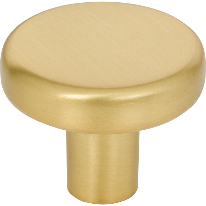 Elements 105BG Gibson 1-1/4" Diameter Mushroom Knob Brushed Gold