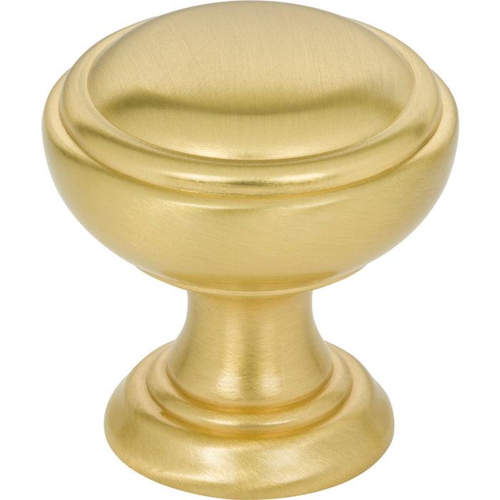 Jeffrey Alexander 658BG Tiffany 1-1/4" Diameter Mushroom Knob Brushed Gold
