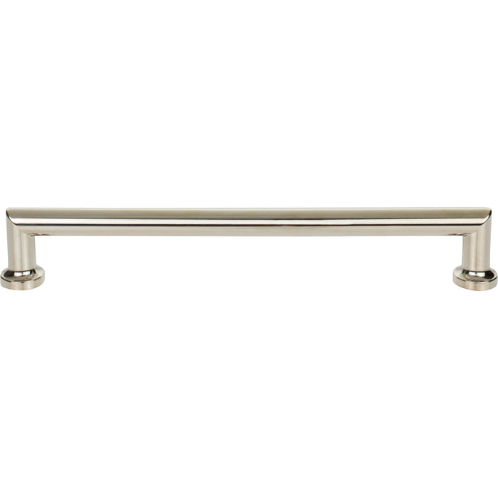 Top Knobs TK3157PN Morris 12" Center to Center Appliance Pull Polished Nickel - KnobDepot