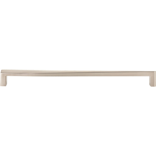 Atlas Homewares A676-BRN Para 12in (305mm) Center to Center Bar Pull Brushed Nickel - KnobDepot