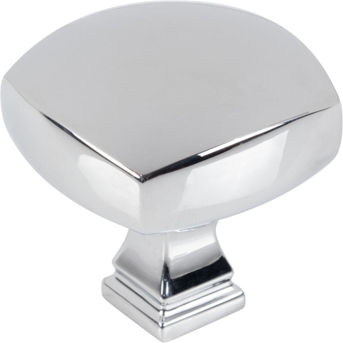 Jeffrey Alexander 278L-PC Audrey 1-3/8" Diameter Square Knob Polished Chrome