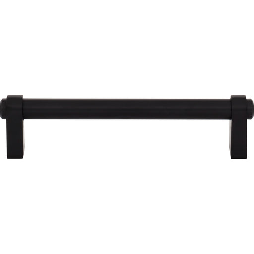 Top Knobs TK3211BLK Lawrence 5 1/16" Center to Center Bar Pull Flat Black - KnobDepot