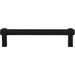 Top Knobs TK3211BLK Lawrence 5 1/16" Center to Center Bar Pull Flat Black - KnobDepot