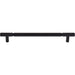 Top Knobs TK3246BLK Prestwick 12" Center to Center Bar Pull Flat Black - KnobDepot