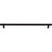 Top Knobs TK3247BLK Prestwick 18" Center to Center Bar Pull Flat Black - KnobDepot