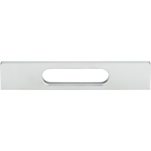 Atlas Homewares A887-MC Level 5 1/16in (129mm) Center to Center Bar Pull Matte Chrome - KnobDepot