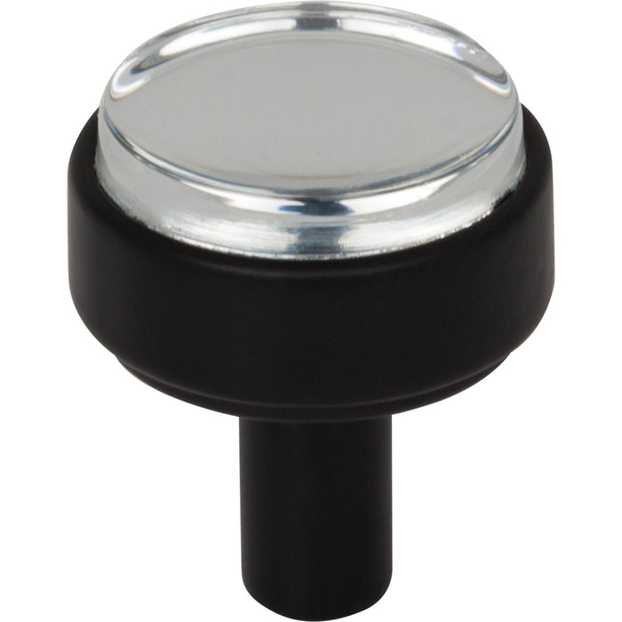 Jeffrey Alexander 775MB Carmen 1-1/8" Diameter Mushroom Knob Matte Black