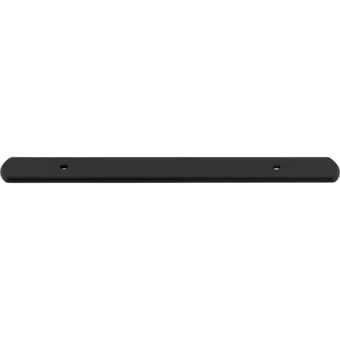 Top Knobs TK3272BLK Wescott 5 1/16" Center to Center Pull Backplate Flat Black - KnobDepot