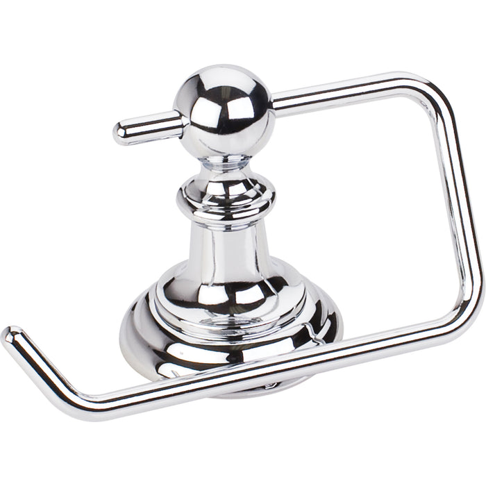 Elements BHE5-07PC Fairview Polished Chrome Euro Paper Holder - Contractor Packed Polished Chrome