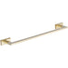 Atlas Homewares AXTB450-FG Axel Single 17 9/16in (446mm) Wall Mounted Towel Bar French Gold - KnobDepot