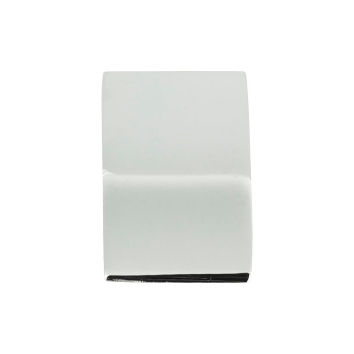 Atlas Homewares A903-CH Angled Drop 15/16in (24mm) Length Rectangle Knob Polished Chrome - KnobDepot