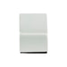 Atlas Homewares A903-CH Angled Drop 15/16in (24mm) Length Rectangle Knob Polished Chrome - KnobDepot