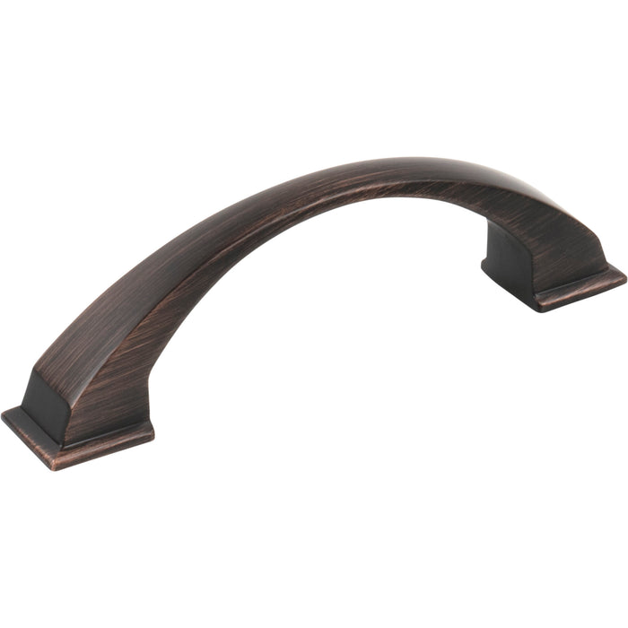 Jeffrey Alexander 944-96DBAC Roman 96 mm Center-to-Center Arch Pull Brushed Oil Rubbed Bronze