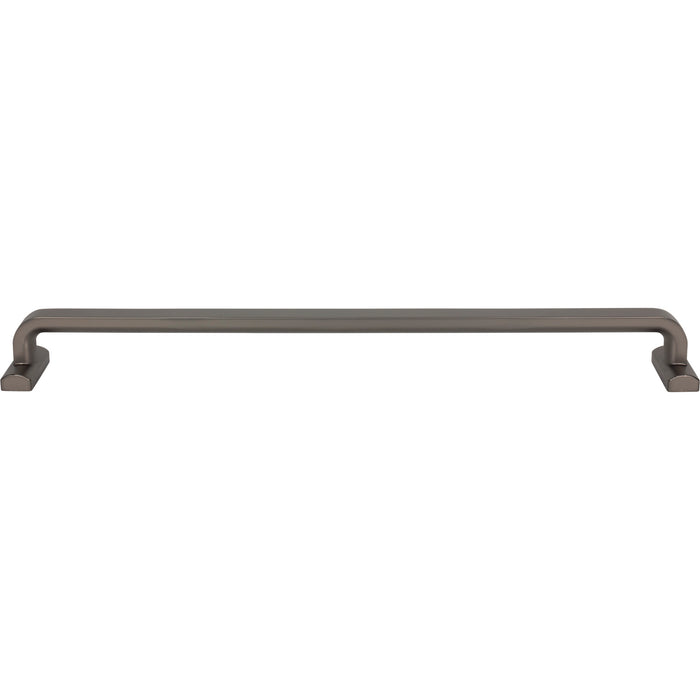 Top Knobs TK3169AG Harrison 18" Center to Center Appliance Pull Ash Gray - KnobDepot