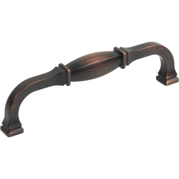 Jeffrey Alexander 278-128DBAC Audrey 128 mm Center-to-Center Bar Pull Brushed Oil Rubbed Bronze