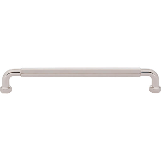 Top Knobs TK3204PN Dustin 7 9/16" Center to Center Bar Pull Polished Nickel - KnobDepot