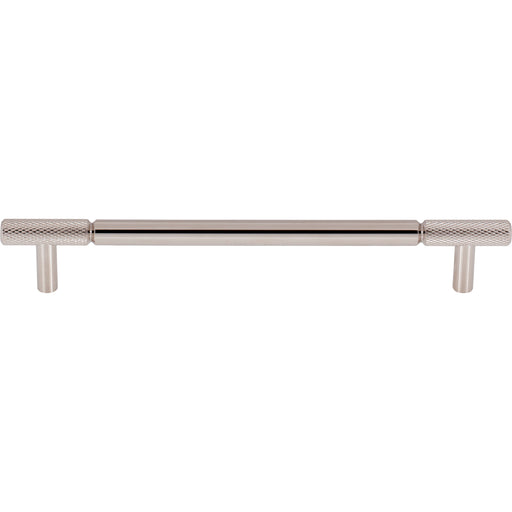 Top Knobs TK3243PN Prestwick 7 9/16" Center to Center Bar Pull Polished Nickel - KnobDepot