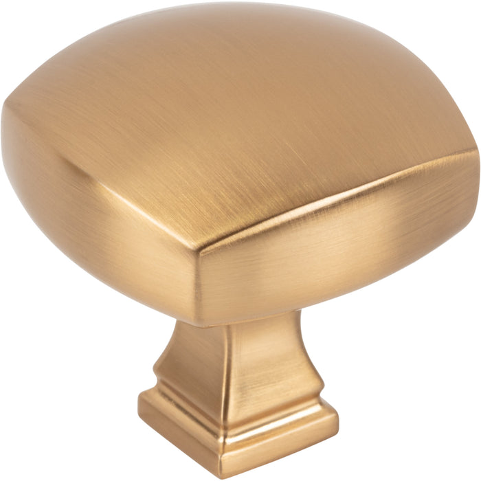 Jeffrey Alexander 278L-SBZ Audrey 1-3/8" Diameter Square Knob Satin Bronze