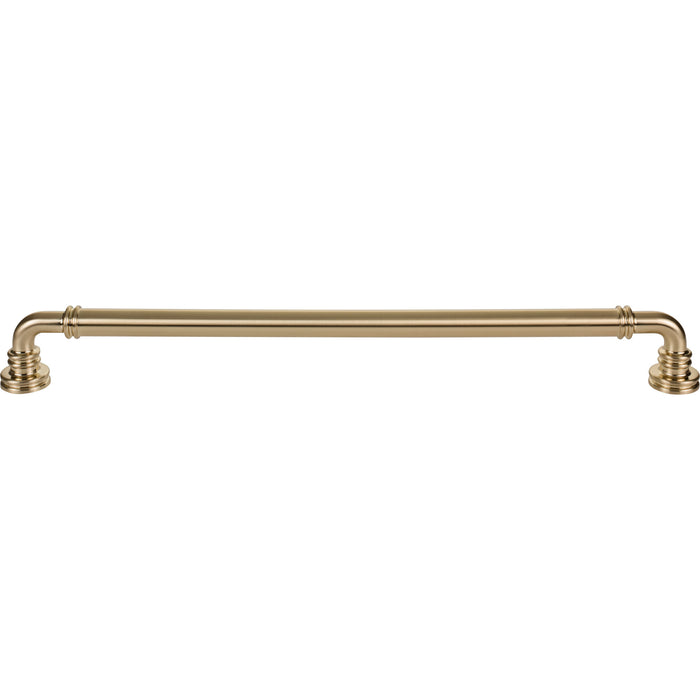 Top Knobs TK3148HB Cranford 18" Center to Center Appliance Pull Honey Bronze - KnobDepot