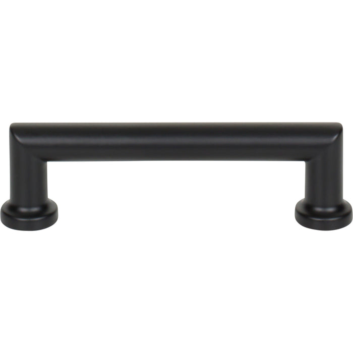 Top Knobs TK3151BLK Morris 3 3/4" Center to Center Bar Pull Flat Black - KnobDepot