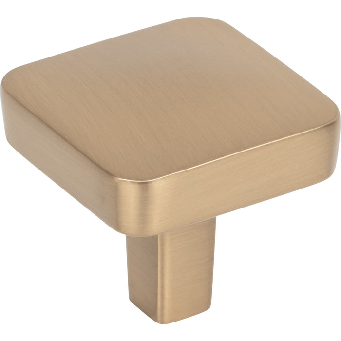 Jeffrey Alexander 905SBZ Whitlock 1-1/4" Diameter Square Knob Satin Bronze