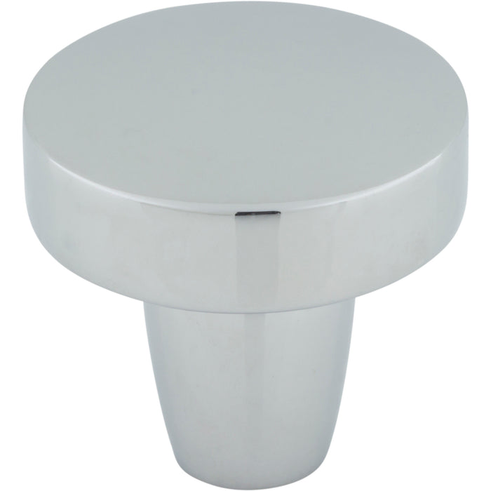 Top Knobs TK3130PC Florham 1 1/4" Diameter Round Knob Polished Chrome - KnobDepot