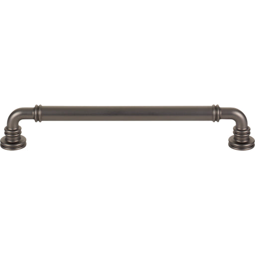Top Knobs TK3144AG Cranford 7 9/16" Center to Center Bar Pull Ash Gray - KnobDepot