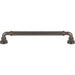 Top Knobs TK3144AG Cranford 7 9/16" Center to Center Bar Pull Ash Gray - KnobDepot